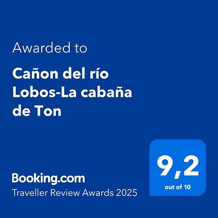 Canon Del Rio Lobos-La Cabana De Ton San Leonardo de Yagüe Exterior foto